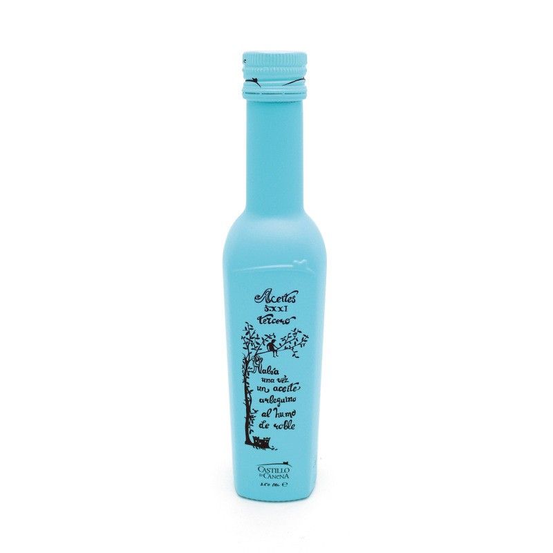 Huile d'olive Arbequina fumée de chêne - 250ml