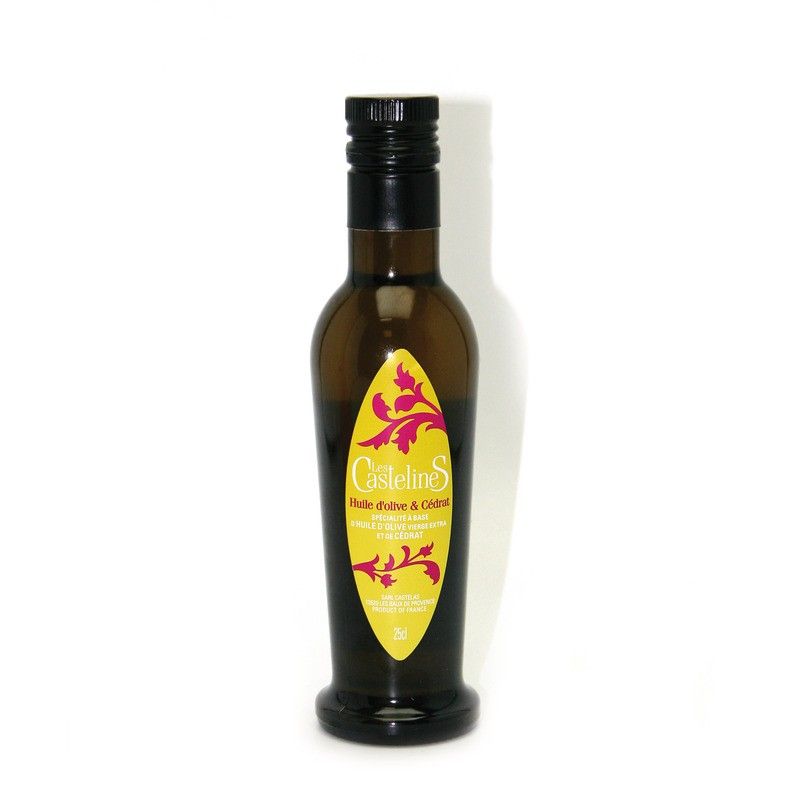 Huile d'olive et cédrat - 25cl