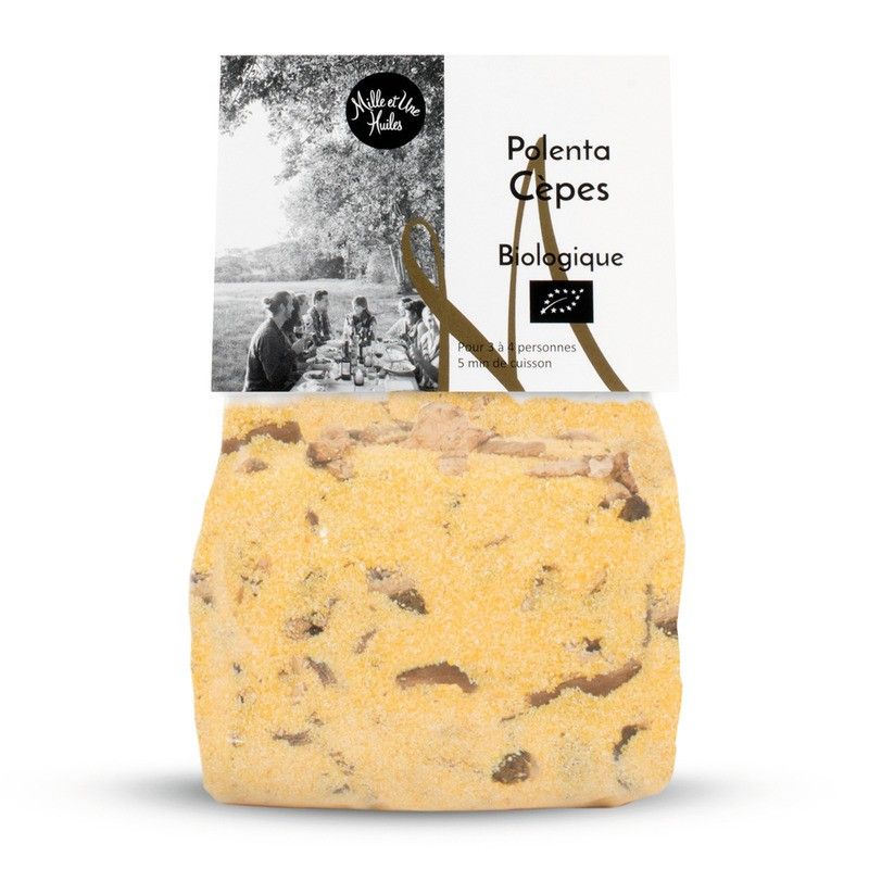 Polenta BIO aux cèpes - 250g