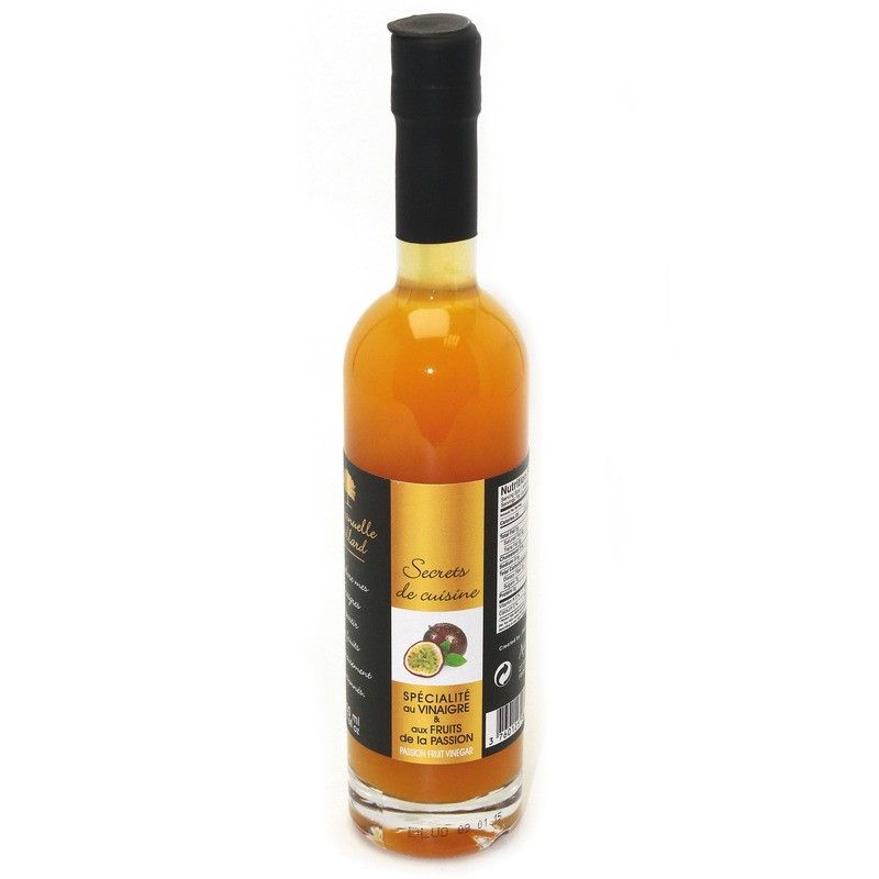 Vinaigre à la pulpe de fruits de la passion - 20cl