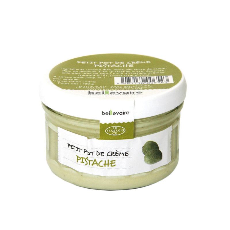 Petit pot de crème à la pistache - 100g