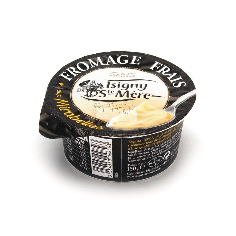 Fromage blanc aux mirabelles - 150g
