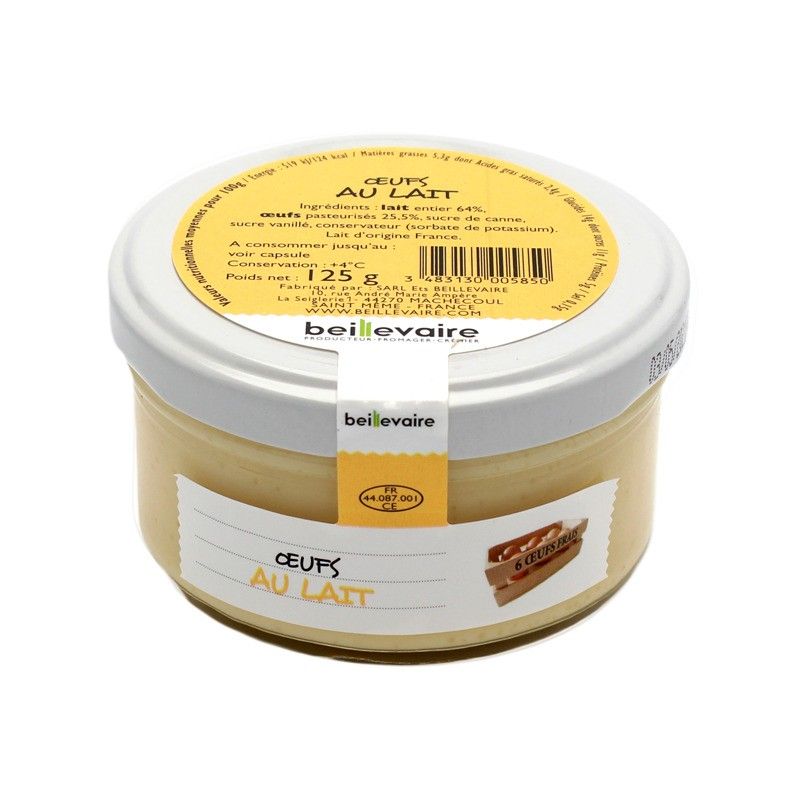 Oeufs au lait - 125g