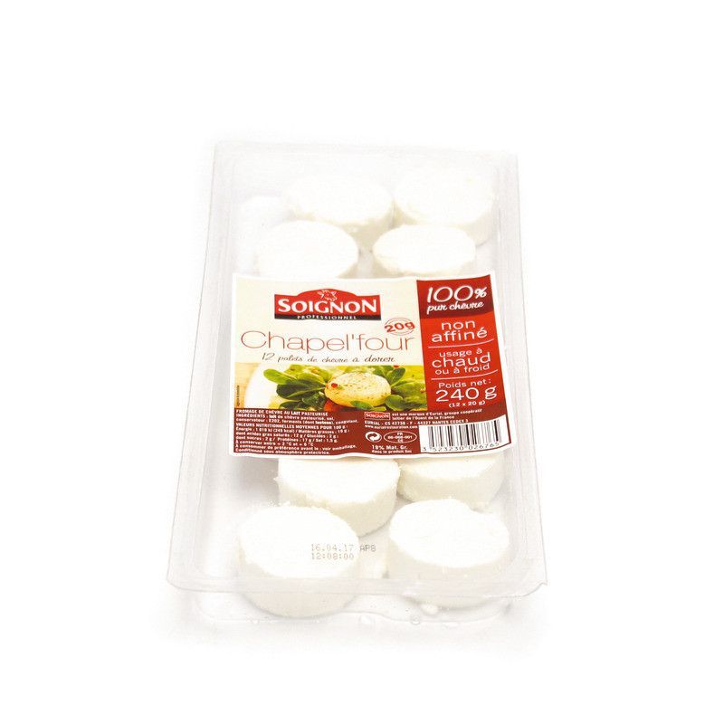 Palets de chèvre frais 12x20g