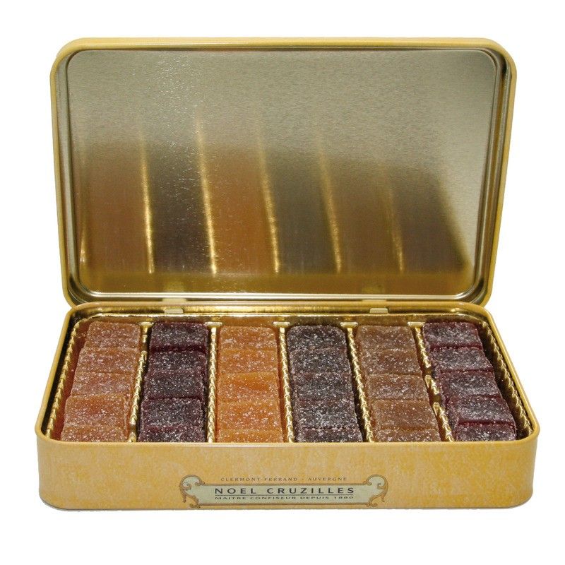 Pâtes de fruits - boîte métal - 330g