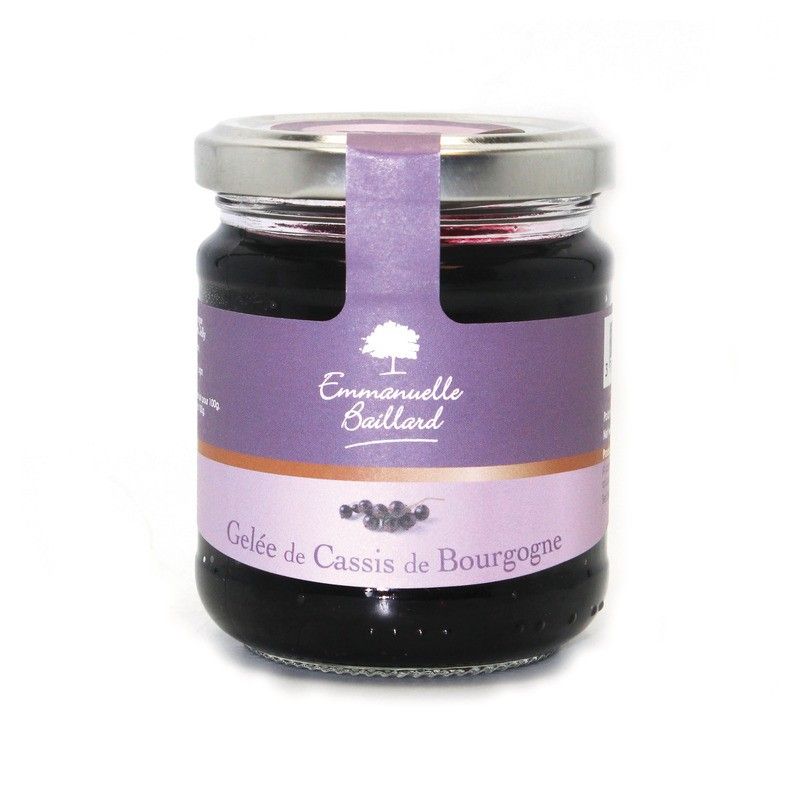 Gelée extra de cassis de Bourgogne - 220g