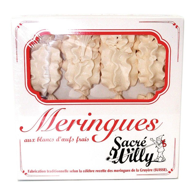 Meringues Gondoles nature x16 - 130g