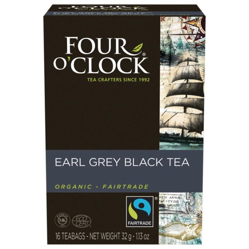 Thé noir Earl Grey BIO équitable sachet 16x1,7g
