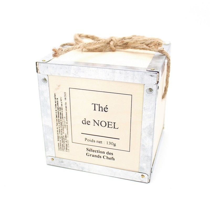 Thé de Noël boîte bois - 130g