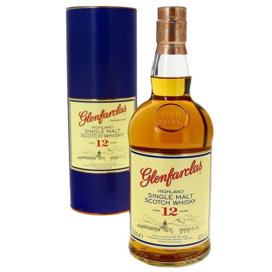 Whisky Glenfarclas Single Malt 12 ans - 40° - 70cl