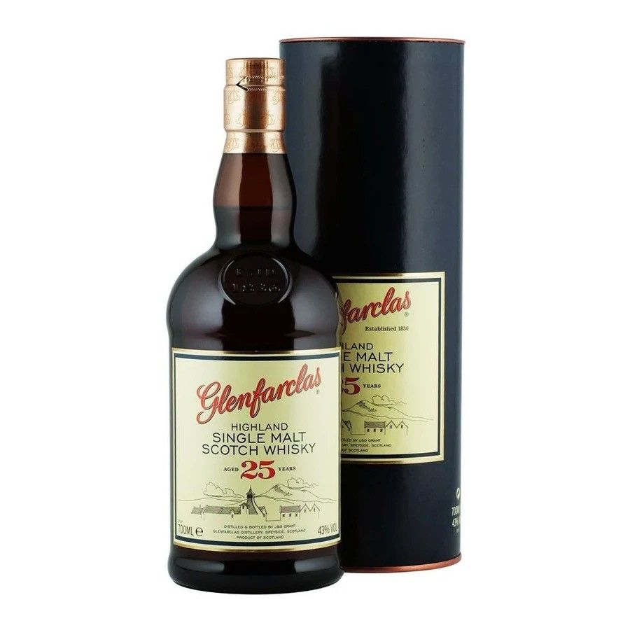 Whisky Glenfarclas Single Malt 25 ans 40° - 70cl