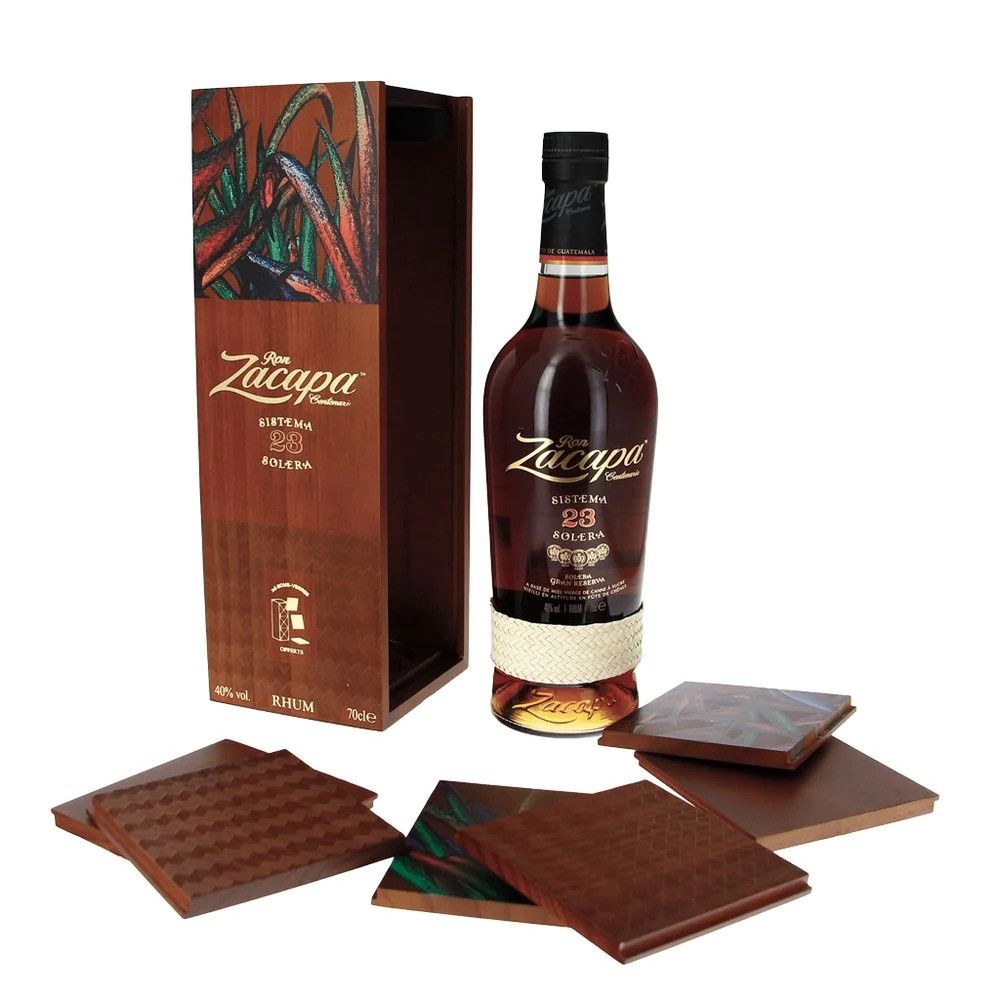 Rhum Zacapa 23 ans Solera 40° - Coffret bois - 70cl