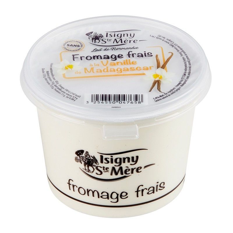 Fromage blanc à la vanille - 500g