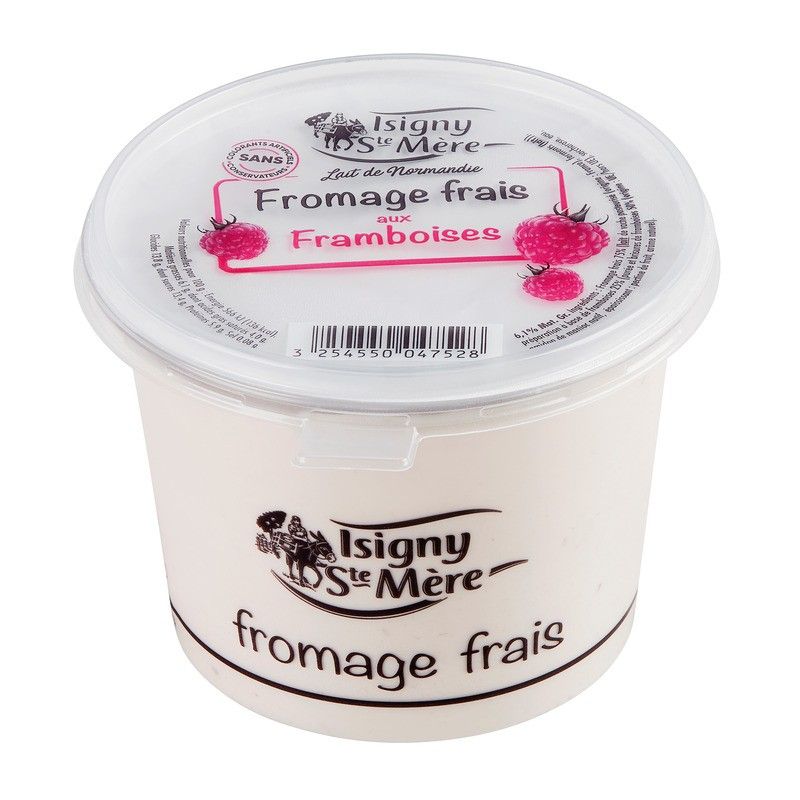 Fromage blanc aux framboises - 500g