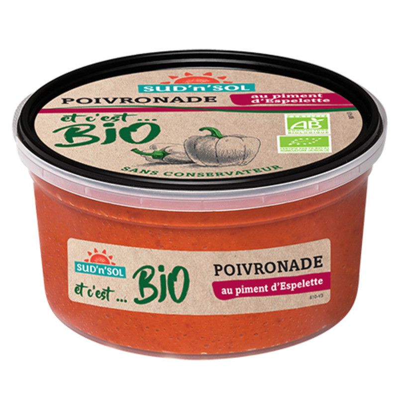 Poivronade au piment d'Espelette BIO - 450g