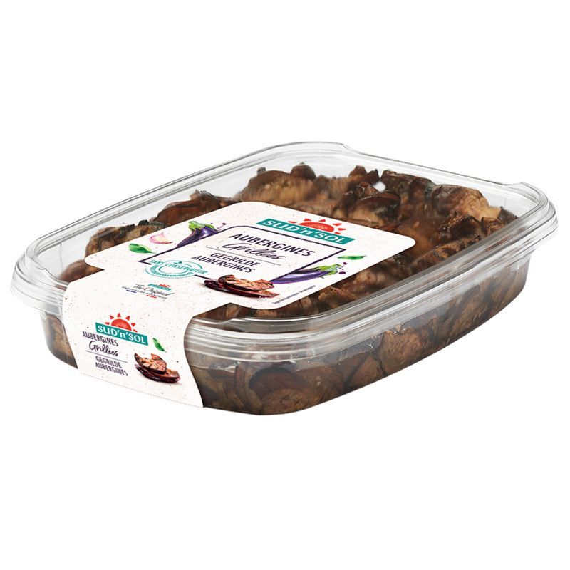 Aubergines grillées en lamelles - 1kg