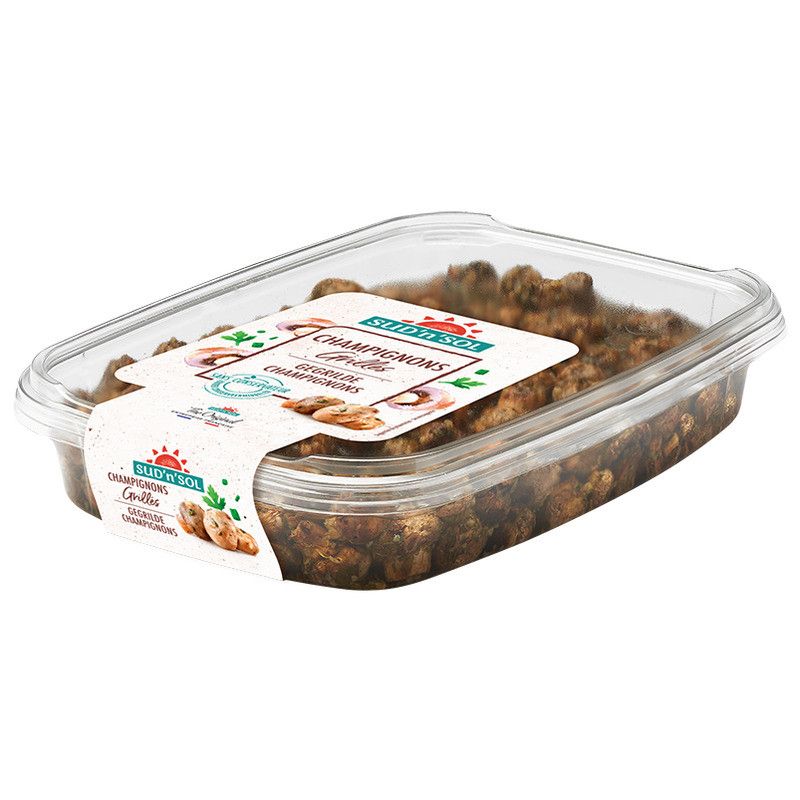 Champignons entiers grillés marinés - 1kg