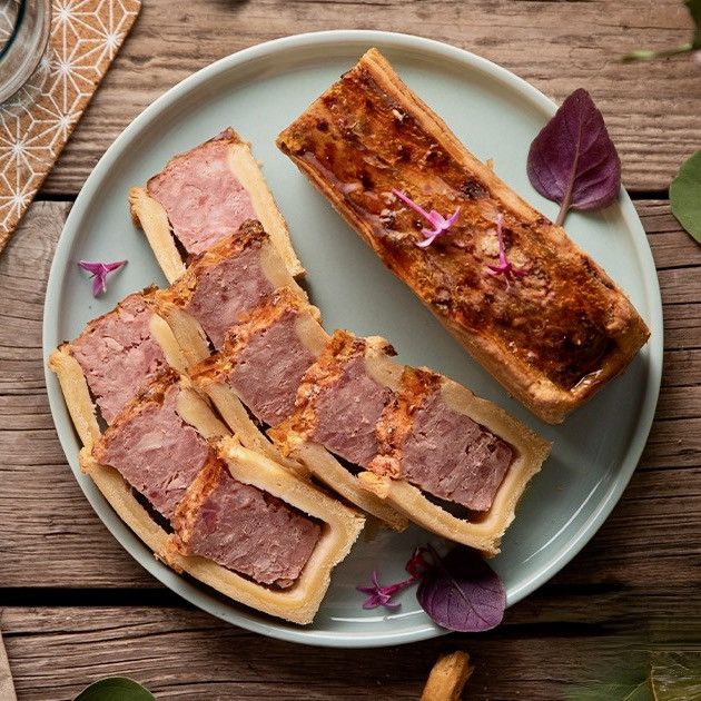 Pâté en croûte cocktail "L'Original" pur porc - 450g
