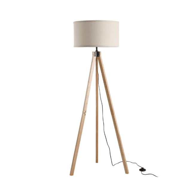 Lampadaire design trépied
