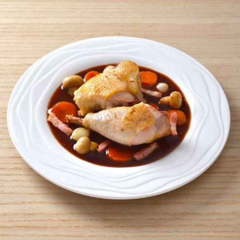 Coq au vin champignons carottes - 1,8kg
