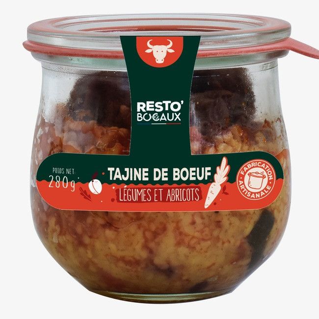 Tajine de Boeuf au boulghour et légumes - 260g