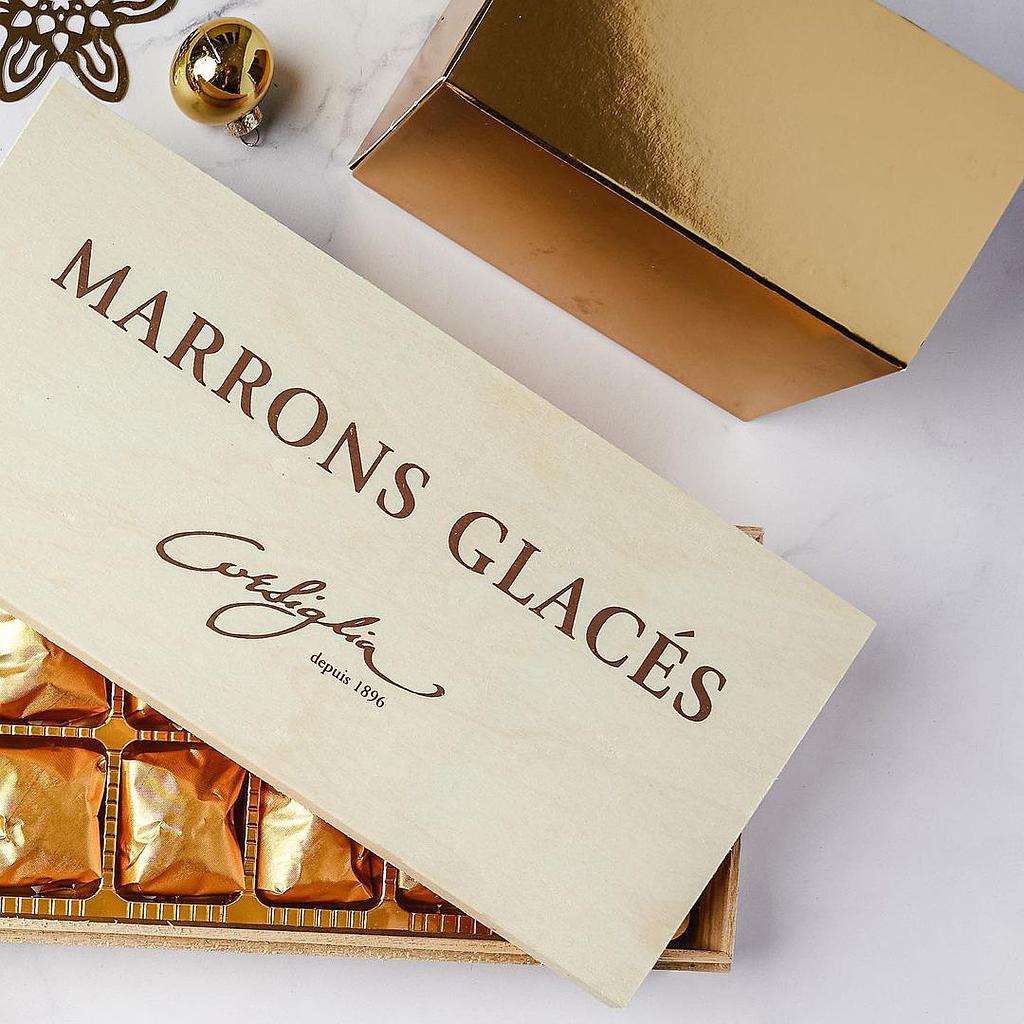 Marrons glacés entiers enveloppés x42 ±800g