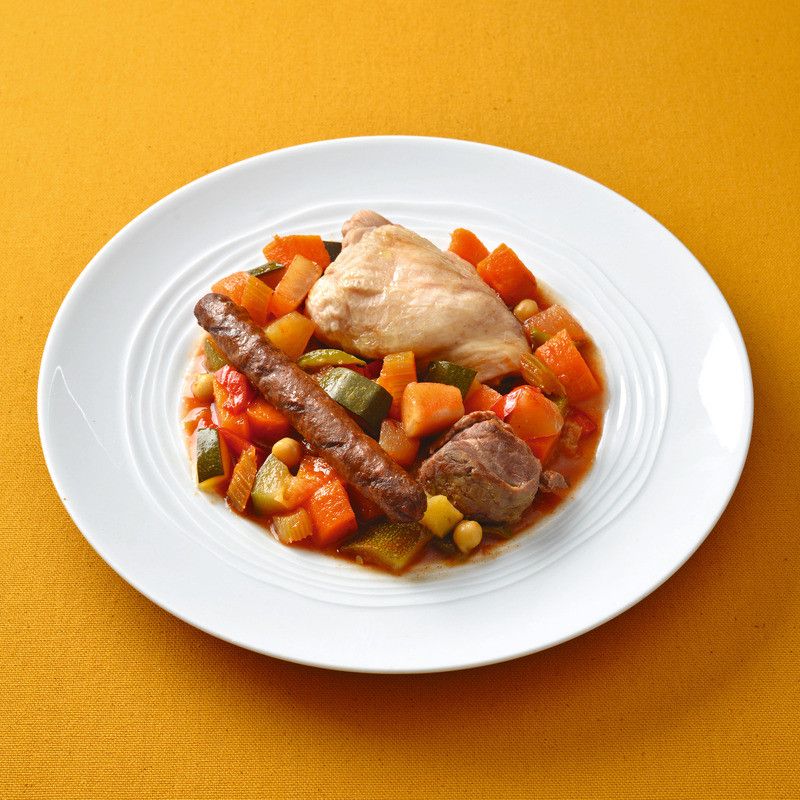 Préparation pour couscous royal (viandes et légumes) - 1,8kg