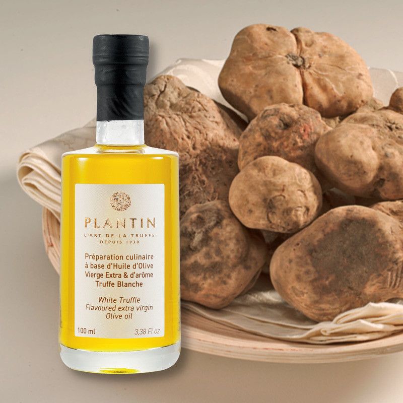 Préparation à base d'huile d'olive aromatisée à la truffe blanche - 10cl
