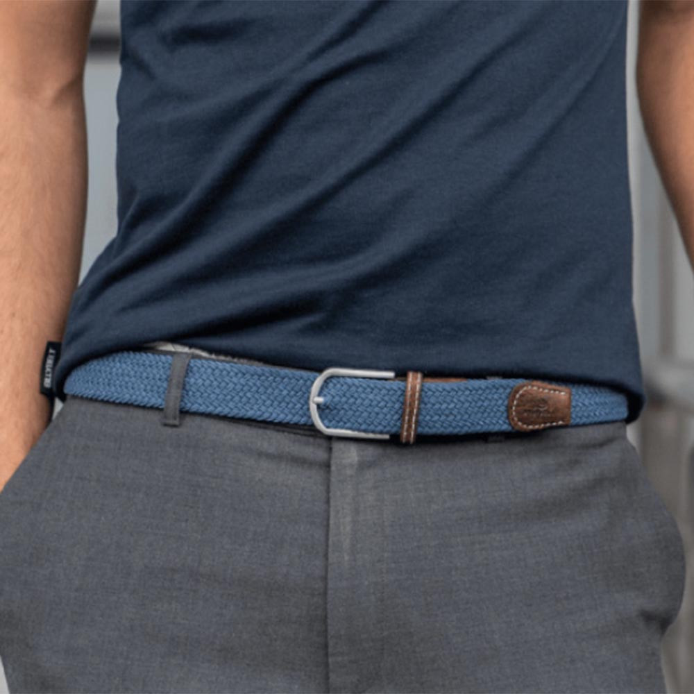 ceinture élastique bleu | 85-100 cm