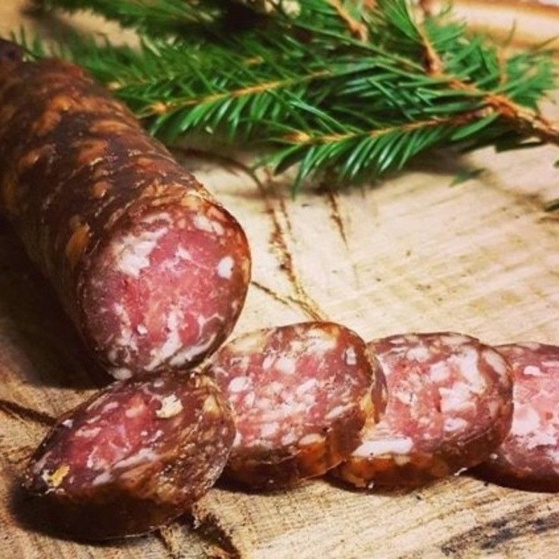 Saucisson Lorrain fumé au bois de hêtre - 250g
