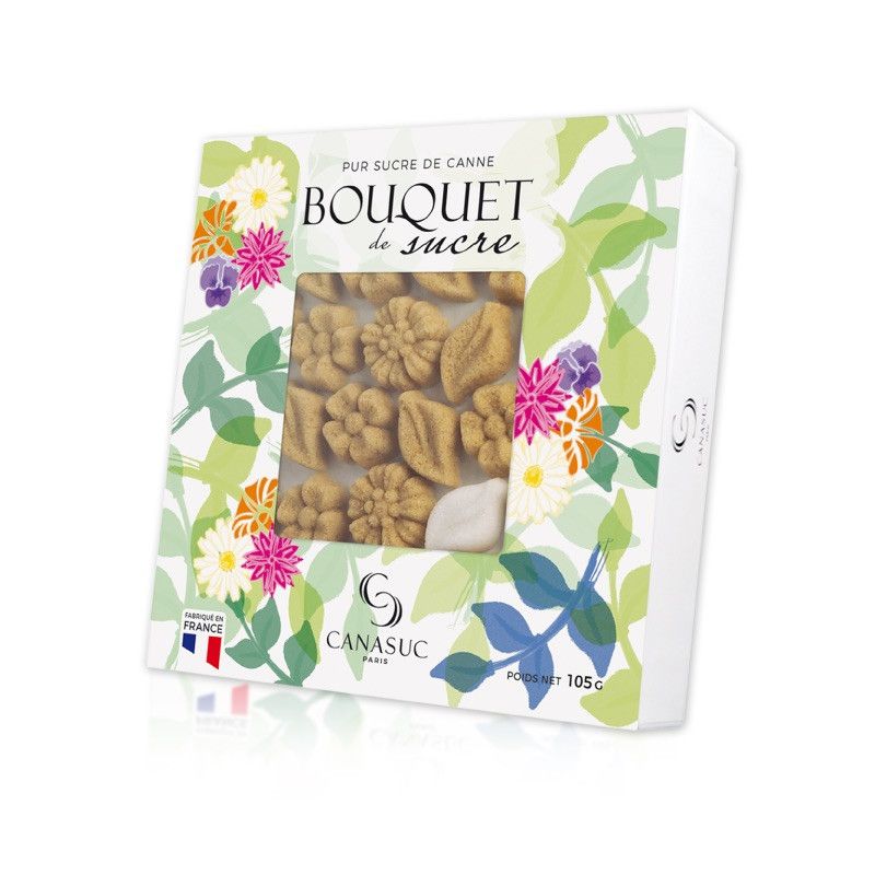 Sucres "bouquet nature" blanc-ambre-ébène - 105g