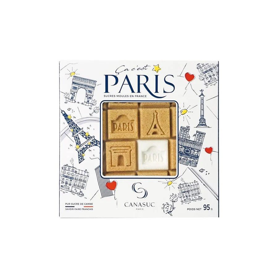 Sucres "Paris" blanc-ambre - 95g