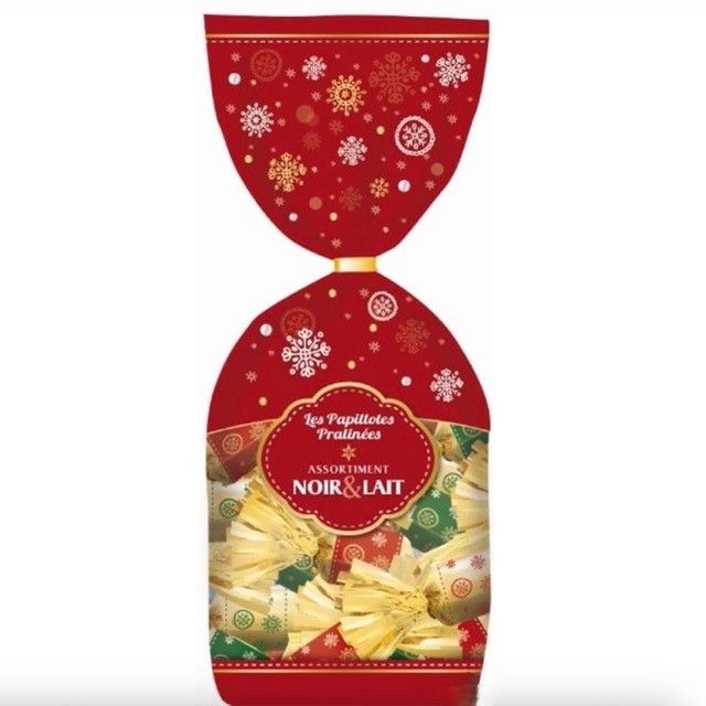 Papillotes assortiment praliné noir et lait - 935g