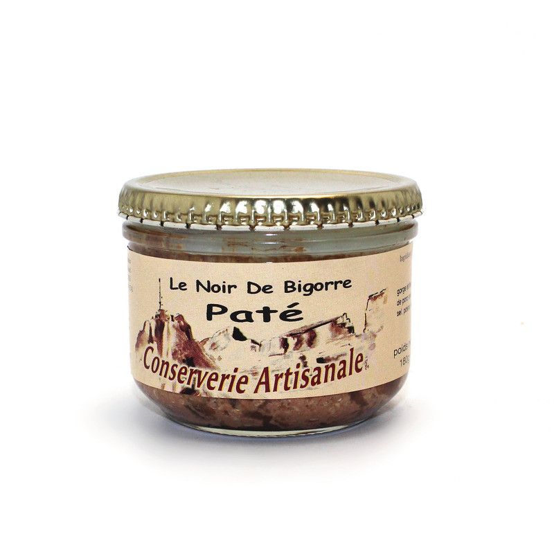 Pâté artisanal de porc noir de Bigorre - 180g