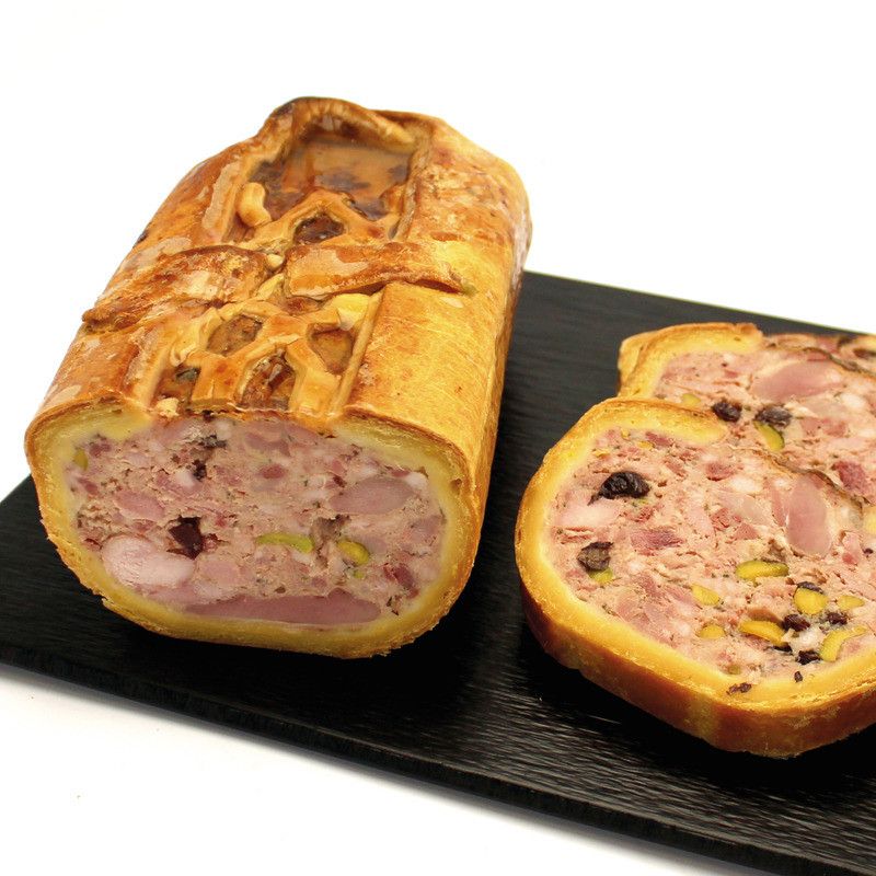 ✨ Demi Pâté en croûte de caille et raisins de Corinthe ±2kg