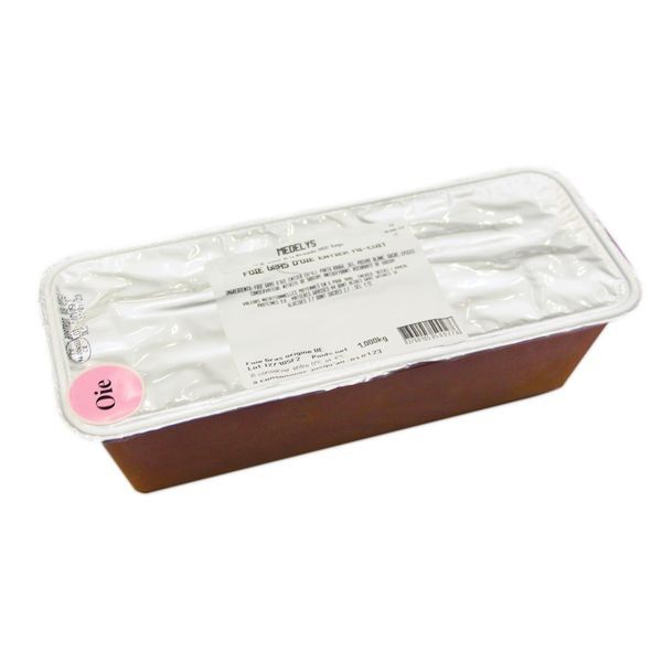Foie gras d'oie entier mi-cuit - 1kg