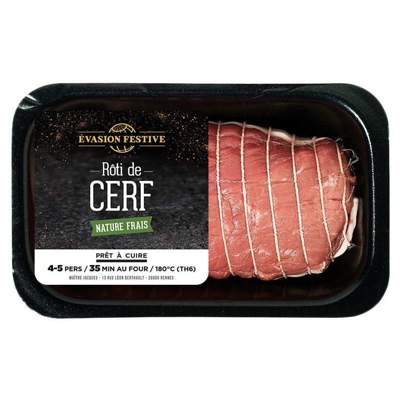 ✨ Rôti de cerf nature ±700g