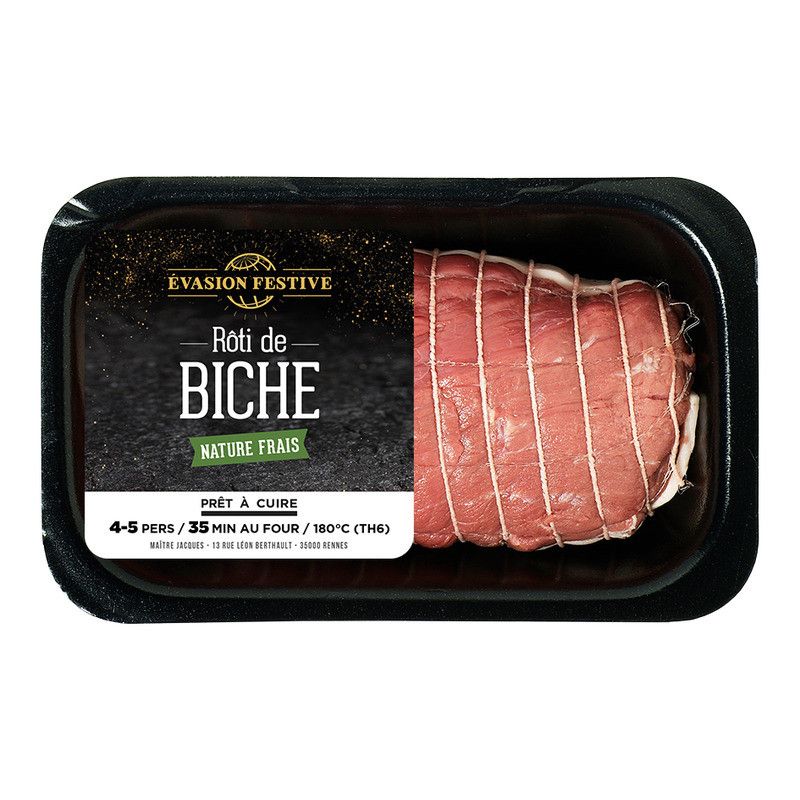 ✨ Rôti de biche nature ±700g
