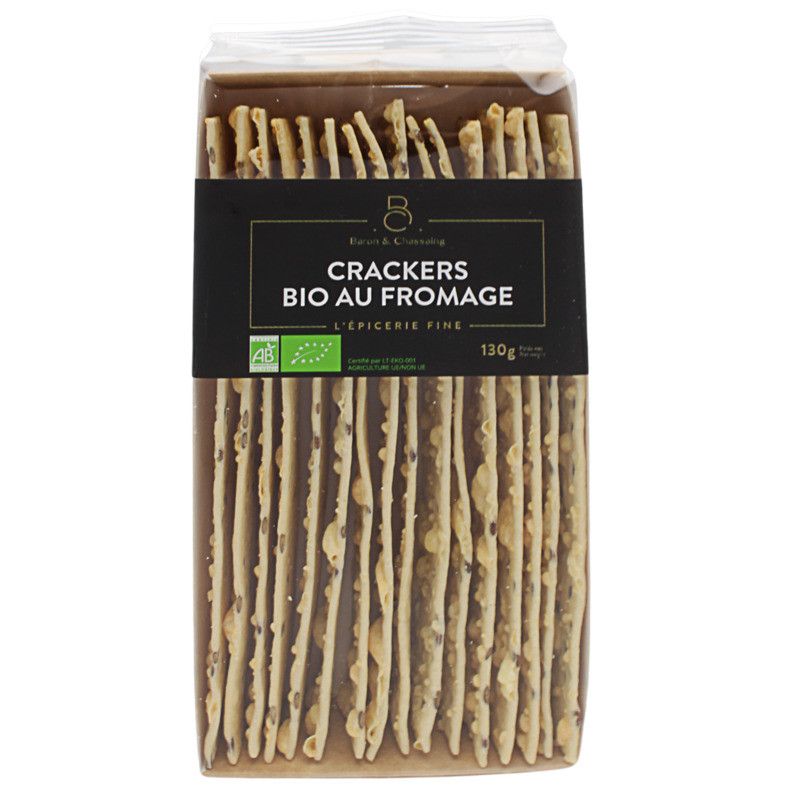 Crackers longs au fromage - 130g