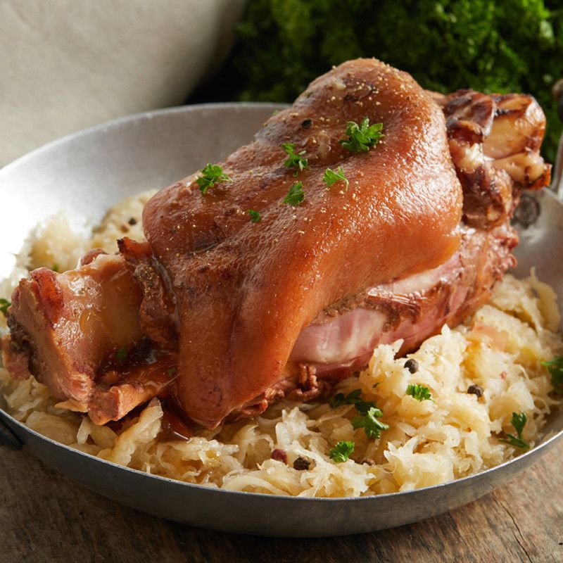 Jarret de porc cuit à la bière d'Alsace - 700g