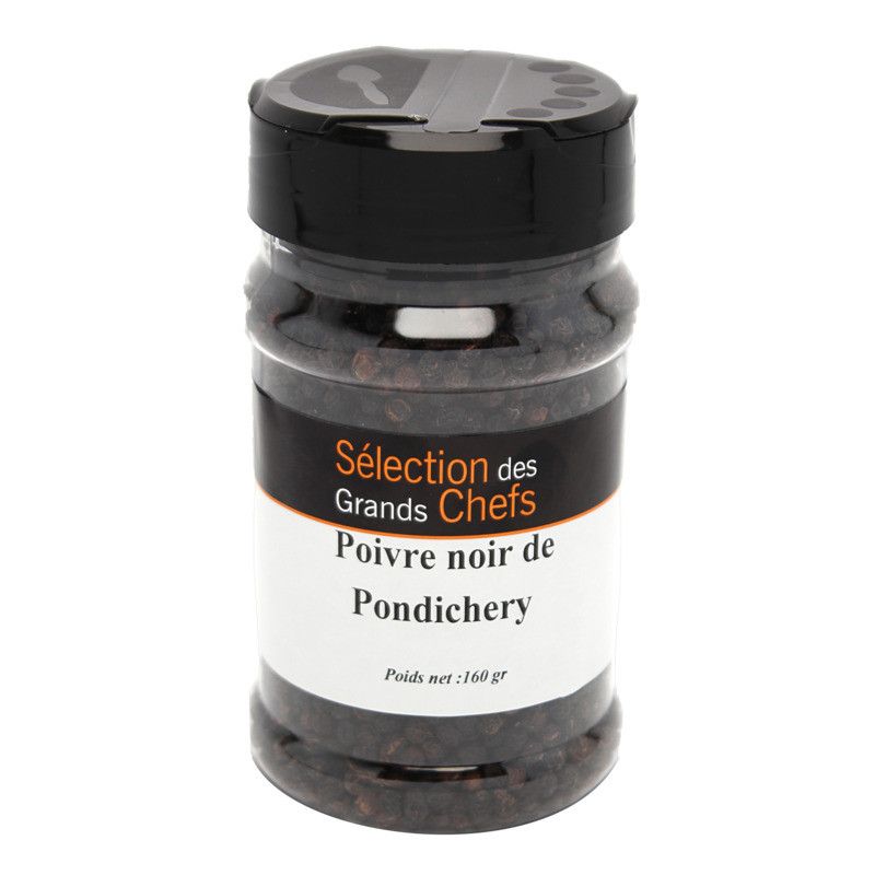 Poivre noir de Pondichéry - 160g