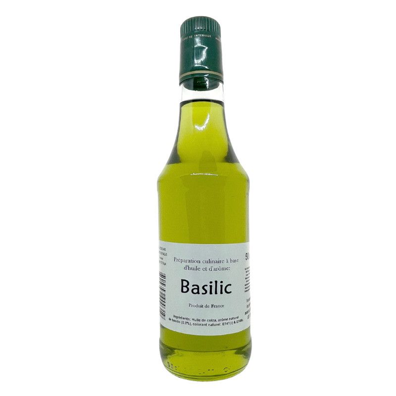Huile au basilic - 50cl