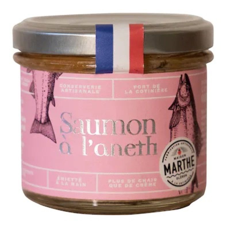 Emietté de saumon à l'aneth - 90g