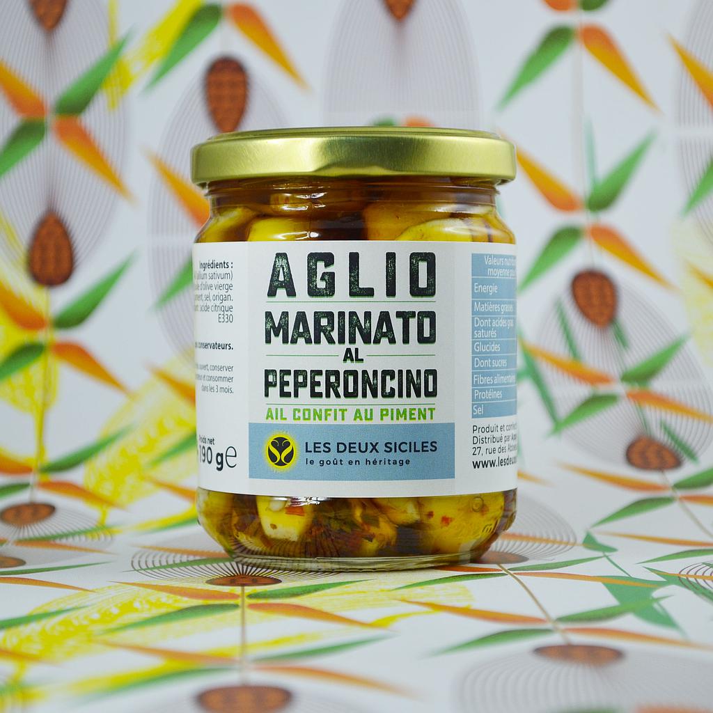 Ail mariné au piment