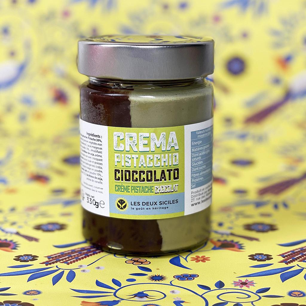 Crème Duo pistache &amp; chocolat