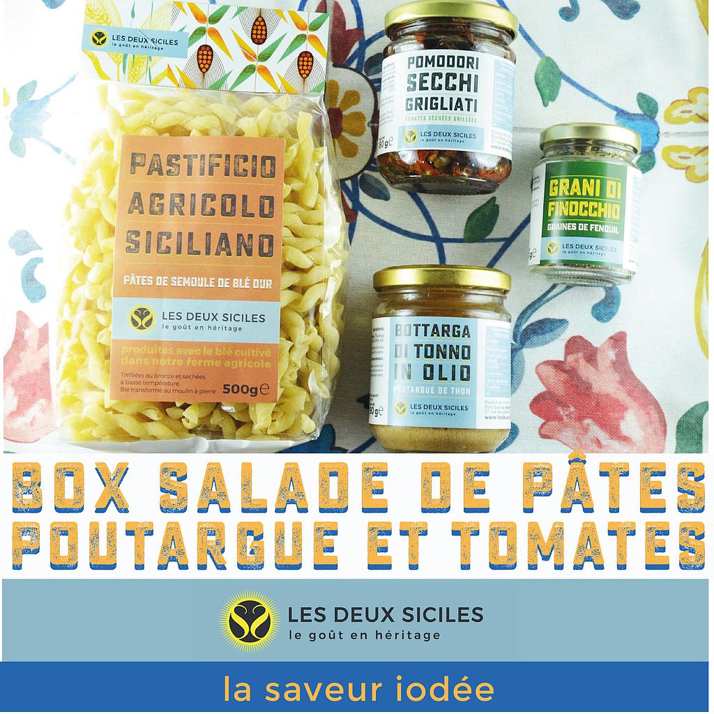 Box Salade de Pâtes: Poutargue et Tomates