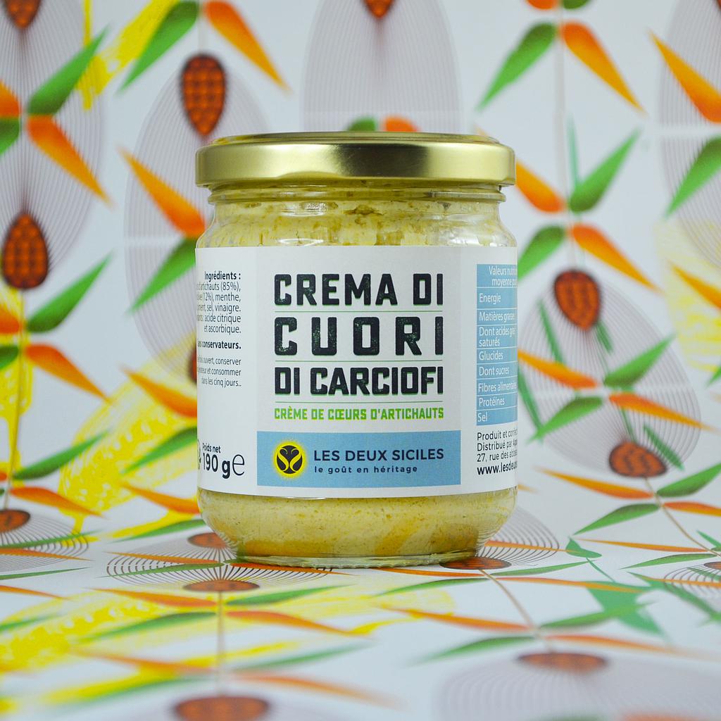 Crème de coeurs d'artichauts