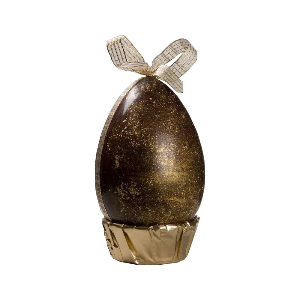 Oeuf en chocolat éclat d'or - 30cm - garni oeufs et fritures - 1,380kg