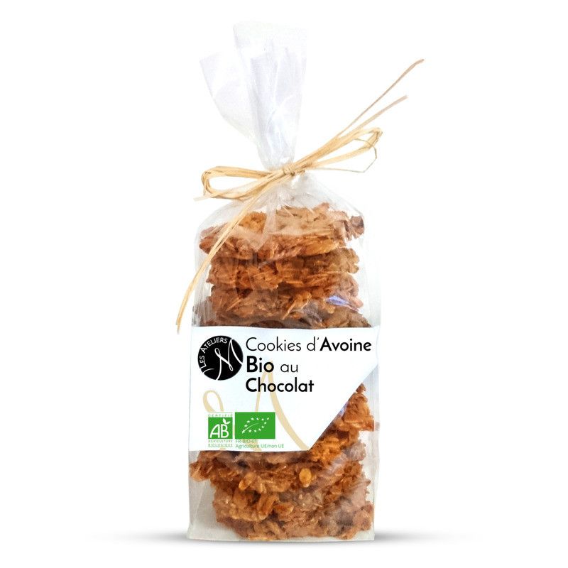 Cookies BIO avoine et chocolat - 150g