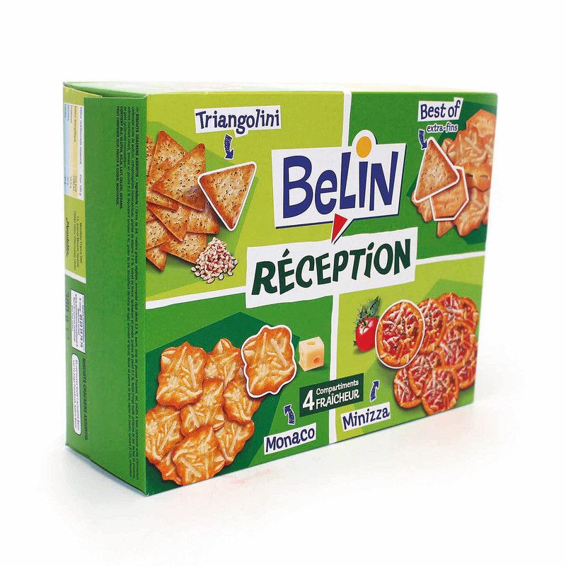 Assortiment de biscuits salés "réception" - 380g